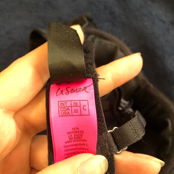 Black with gold sequin bra - Picture 7 of 7